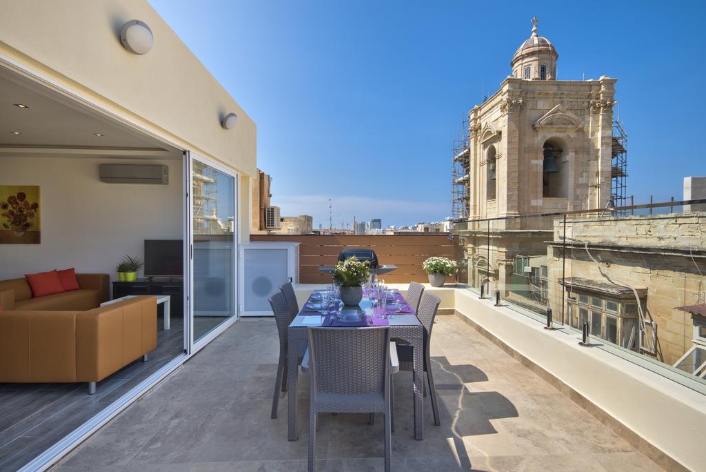 Valletta Luxe 3-Bedroom Duplex Penthouse With Sea View Terrace And Jacuzzi Zewnętrze zdjęcie